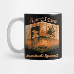 Igor & More Tarantula Liminal Spaces Orange Mug